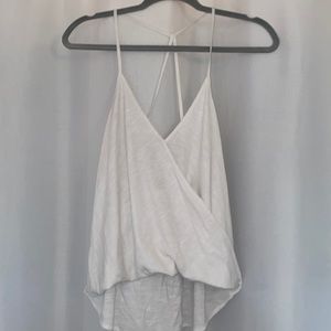 Abercrombie white tank top